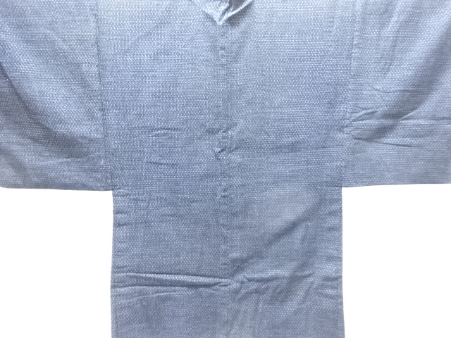 JAPANESE KIMONO / ANTIQUE MENS HAORI / COTTON / KURUME KIKKO KASURI